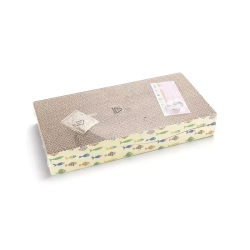 Podwójny drapak dla kota falowane legowisko z kocimiętką 44.5x21x7.2cm