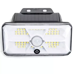 Kinkiet solarny lampka ścienna LED 20W 200lm IP65 z czujnikiem PIR Aigostar