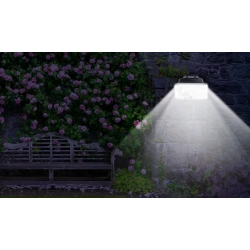 Kinkiet solarny lampka ścienna LED 20W 200lm IP65 z czujnikiem PIR Aigostar