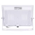 Halogen led 100W barwa zimna 6500K 9000lm w białej obudowie IP65