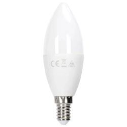 Żarówka LED świeczka C37 gwint E14 moc 14W zinna 6500K jasność 1380lm