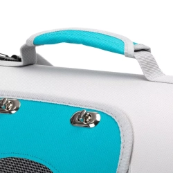 Torba transportowa dla kota lub małego psa z siatką 47.5x27x28.5cm