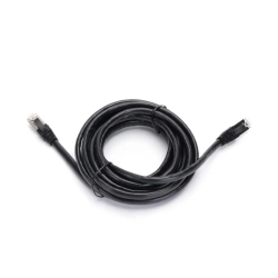 Kabel sieciowy Aigostar CAT7 3 m czarny do szybkiego i stabilnego połączenia internetu