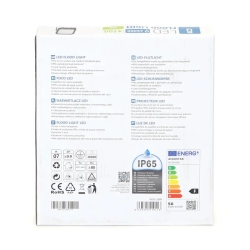 Halogen LED Naświetlacz Czarny 50W 4700LM Zimny