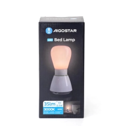 Akumulatorowa Lampka nocna LED USB Ciepła 35 LM