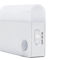 Lampa nocna LED z czujnikiem ruchu n baterie Ciepła